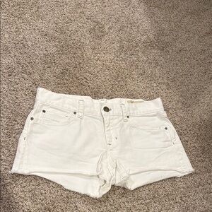 GAP Women's White Denim Shorts